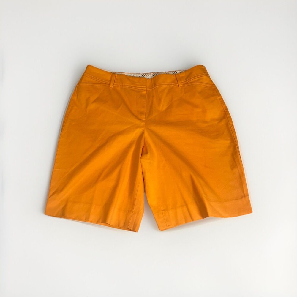 Talbots perfect shorts size 10 P orange - Picture 11 of 11
